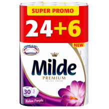 Тоалетна хартия Milde Relax 30 бр.